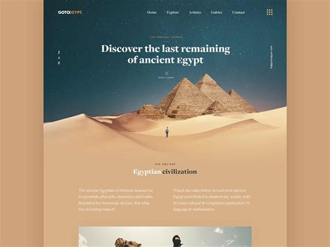 inspirational landing pages.